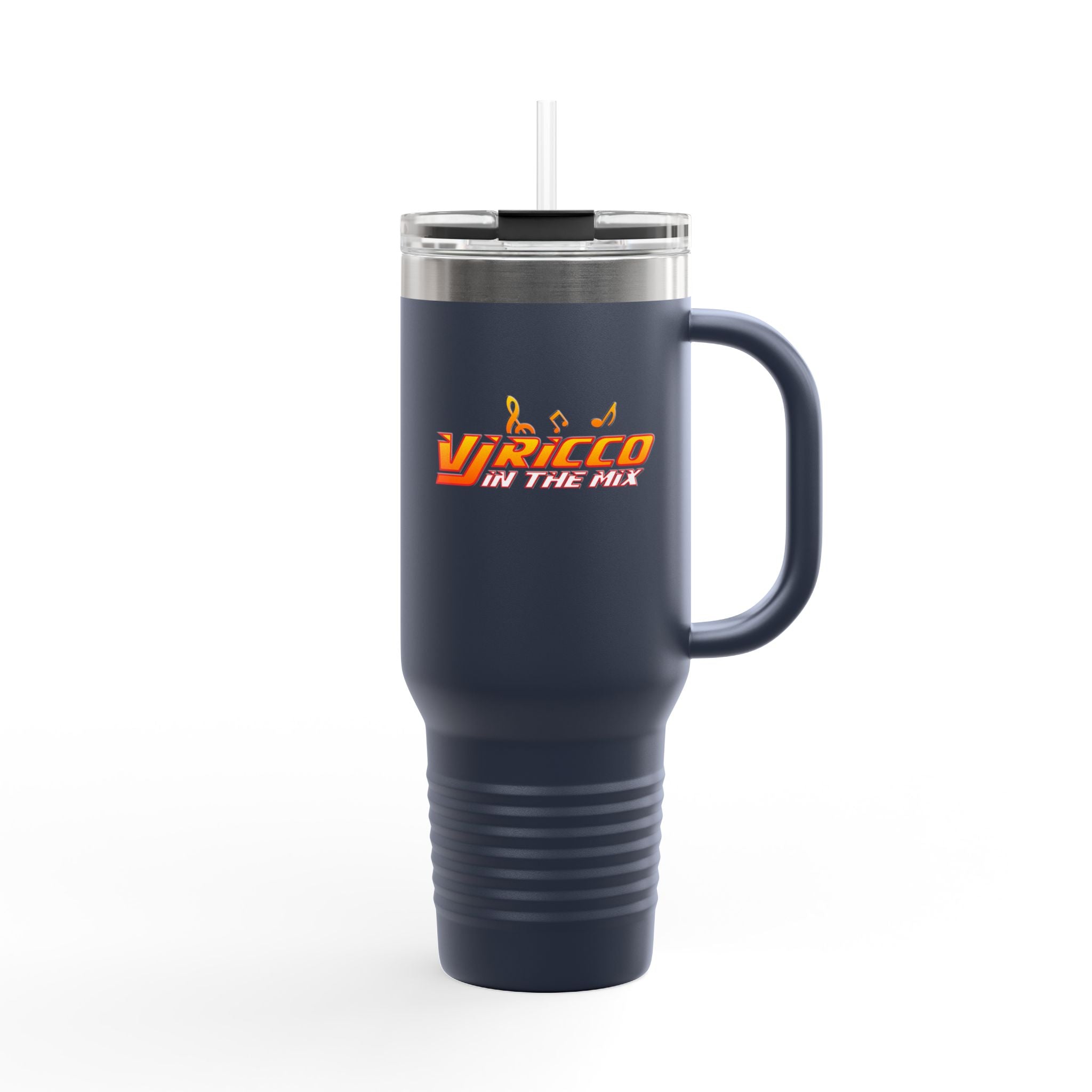 "VJ Ricco"🎤 Insulated Travel Mug - 40oz | Perfect for Music Lovers & On-the-Go Refreshments
